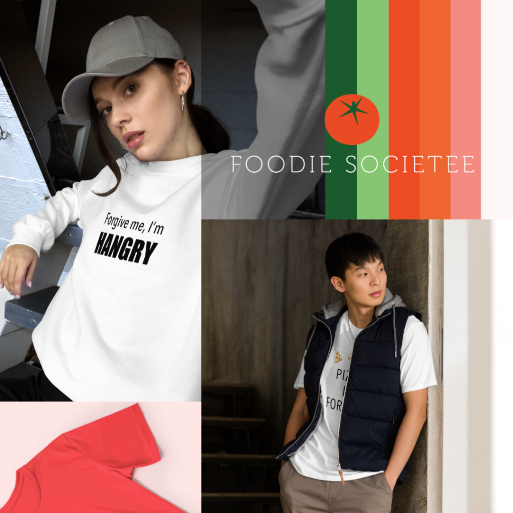 Foodie Societee mood board and logo Foodie Societee mood board and logo