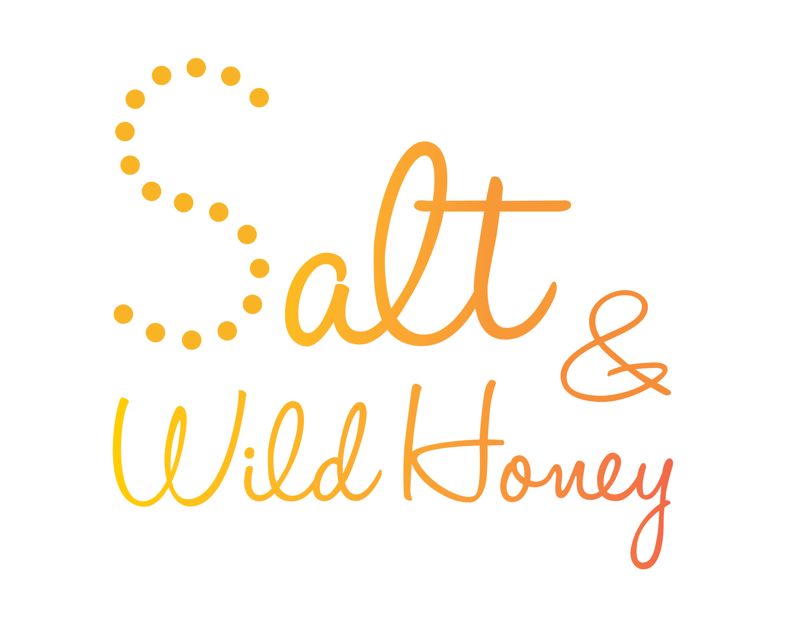 salt & wild honey logo design 2 salt & wild honey logo design 2